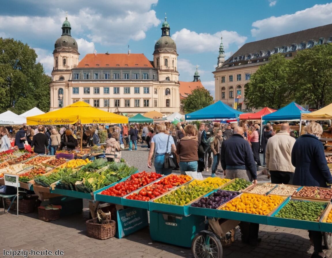 Wochenmarkt Richard-Wagner-Platz - Die besten Wochenmärkte in Leipzig
