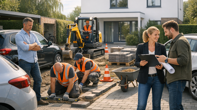 Platzprobleme in der Einfahrt? Wie eine Firma aus der Region Leipziger Grundstücke optimiert