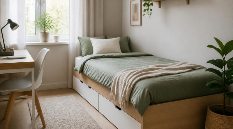 Die perfekte Wahl für kleine Räume: Das Bett 90×190